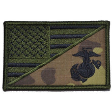 Load image into Gallery viewer, USMC EGA USA Flag - 2.25x3.5 Patch
