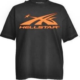 Hellstar Classic Logo Tee Orange