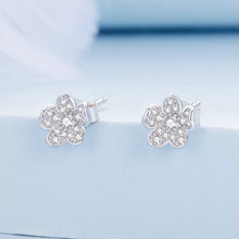 Load image into Gallery viewer, S925 Sterling Silver Pavé Setting CZ Earrings
