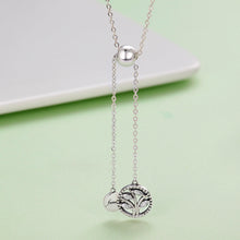 Load image into Gallery viewer, 925 Sterling Silver Necklace 42CM Length with 9.5CM Pendant for Women
