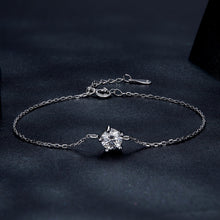 Load image into Gallery viewer, S925 Sterling Silver Moissanite Bracelet 15+3cm for Women
