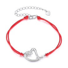 Load image into Gallery viewer, 925 Sterling Silver White Gold Plated Bracelet with CZ Pavé Setting, 15+6cm Length for Women

