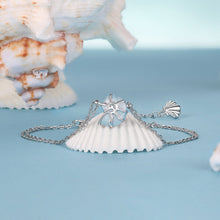 Load image into Gallery viewer, 925 Sterling Silver White Gold Plated Bracelet with Enamel Process
