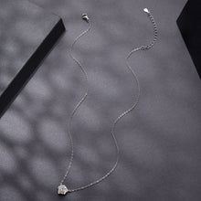 Load image into Gallery viewer, 925 Sterling Silver Moissanite 0.5 Carat White Gold Plated Necklace for Women
