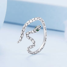 Load image into Gallery viewer, 925 Sterling Silver Pavé Setting CZ Oxidized Silver Ring for Women
