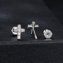Load image into Gallery viewer, 925 Sterling Silver Moissanite Earring 0.7x0.6cm for Women
