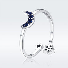 Load image into Gallery viewer, 925 Sterling Silver Adjustable Ring, 0.2cm Width, Size 1.1*0.7cm, Women
