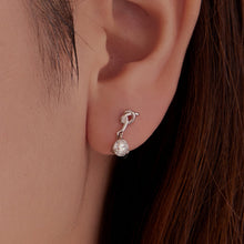 Load image into Gallery viewer, 925 Sterling Silver Moissanite 0.50 Carat Earrings for Women
