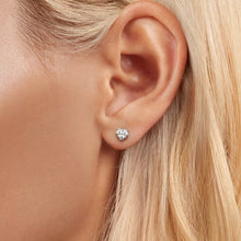 Load image into Gallery viewer, 925 Sterling Silver Moissanite 0.03 Carat Earrings for Women
