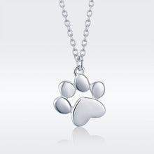 Load image into Gallery viewer, 925 Sterling Silver Necklace with SCN Pendant 1.5x1.4cm for Women
