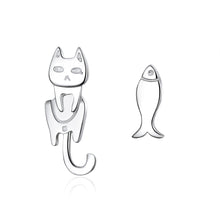 Load image into Gallery viewer, 925 Sterling Silver Earrings with Platinum Plating for Women
