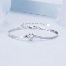 Load image into Gallery viewer, 925 Sterling Silver Pavé CZ Bracelet for Women
