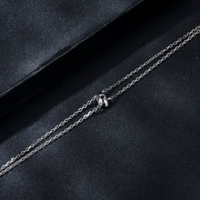 Load image into Gallery viewer, 925 Sterling Silver Moissanite 1 Carat Bracelet for Women - White Gold Plated, 150+60mm
