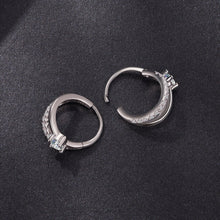 Load image into Gallery viewer, 925 Sterling Silver Moissanite 0.3ct Earrings Size 1.2*0.6cm for Women
