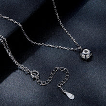 Load image into Gallery viewer, 925 Sterling Silver Plated Platinum Moissanite Necklace 39+5cm for Women
