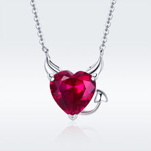 Load image into Gallery viewer, 925 Sterling Silver Necklace with 1.5x1.3 cm Pendant for Women
