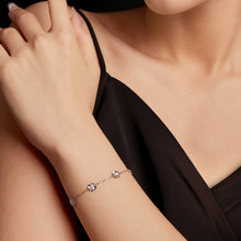 Load image into Gallery viewer, 925 Sterling Silver 0.1 Carat Moissanite Bracelet for Women
