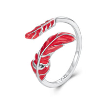 Load image into Gallery viewer, 925 Sterling Silver Ring with White Gold Plating for Women - Style E
