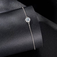 Load image into Gallery viewer, 925 Sterling Silver 0.50 Carat Moissanite Bracelet for Women
