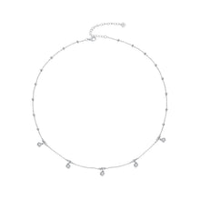 Load image into Gallery viewer, 925 Sterling Silver 3mm Moissanite Necklace for Women
