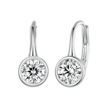 Load image into Gallery viewer, 925 Sterling Silver 0.50 Carat Moissanite Earrings for Women
