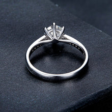 Load image into Gallery viewer, 925 Sterling Silver Moissanite &amp; CZ Ring Size 6 for Women
