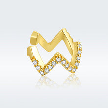 Load image into Gallery viewer, 925 Sterling Silver Plated Platinum Pavé CZ Earrings for Women
