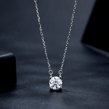 Load image into Gallery viewer, 925 Sterling Silver 0.65 Carat Moissanite Necklace for Women
