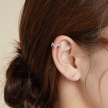 Load image into Gallery viewer, 925 Sterling Silver Plated Platinum Pavé CZ Earrings for Women
