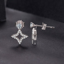 Load image into Gallery viewer, 925 Sterling Silver Moissanite 0.1ct Earrings for Women
