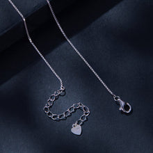 Load image into Gallery viewer, 925 Sterling Silver 4mm Moissanite Plated Platinum Necklace for Women
