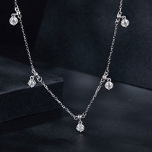 Load image into Gallery viewer, 925 Sterling Silver 3mm Moissanite Necklace for Women
