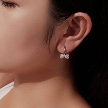 Load image into Gallery viewer, 925 Sterling Silver Moissanite 0.20 Carat Earrings Plated White Gold for Women

