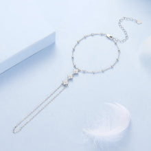 Load image into Gallery viewer, 925 Sterling Silver 15+6cm White Gold Plated Pavé Setting CZ Bracelets
