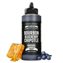 Load image into Gallery viewer, Bourbon Blueberry Chipotle BBQ Sauce &amp; Marinade
