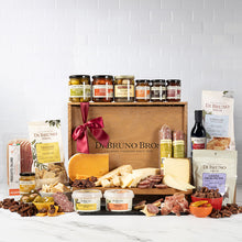Load image into Gallery viewer, Extravaganza Cheese &amp; Charcuterie Gourmet Gift Crate
