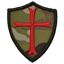 Load image into Gallery viewer, Knights Templar - 2.5x3 Shield Patch
