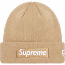 Load image into Gallery viewer, Supreme Box Logo Beanie (FW23) Dark Sand
