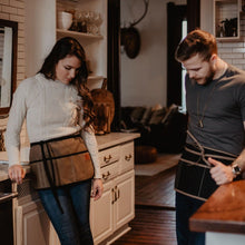 Load image into Gallery viewer, Waxed Canvas Waist Apron  - USA Made
