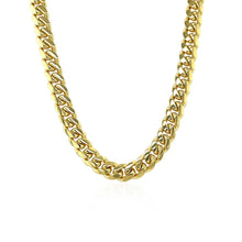 Load image into Gallery viewer, 5.0mm 14k Yellow Gold Classic Miami Cuban Solid Chain
