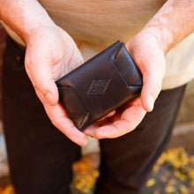 Load image into Gallery viewer, Leather Fold Wallet - USA Made
