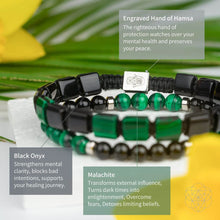 Load image into Gallery viewer, Fortress of Heart &amp; Mind: Bracelet Set for Mental Healing
