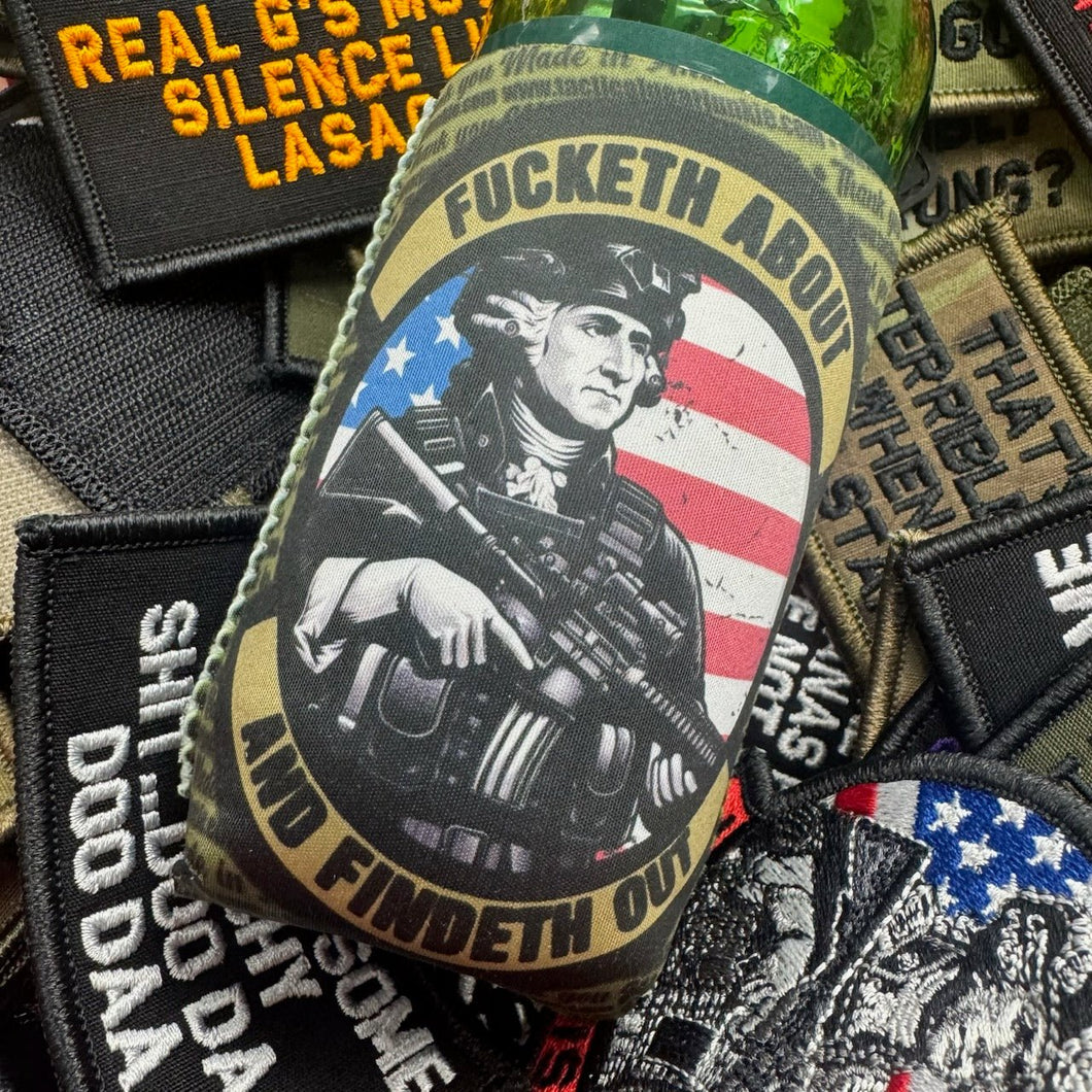 TGJ Neoprene Tacti-Cooler - Fucketh About and Findeth Out