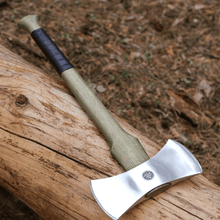 Load image into Gallery viewer, Functional double bit axe "Vargstal"
