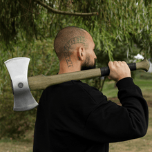 Load image into Gallery viewer, Functional double bit axe "Vargstal"
