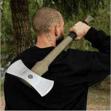 Load image into Gallery viewer, Functional double bit axe "Vargstal"
