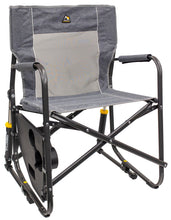 Load image into Gallery viewer, GCI Outdoor Freestyle Rocker Portable Folding Rocking Chair, Outdoor Camping Chair with Side Table
