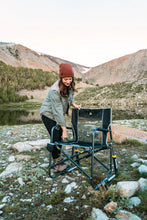 Load image into Gallery viewer, GCI Outdoor Freestyle Rocker XL Portable Folding Rocking Chair, Outdoor Camping Chair with Side Table, Aluminum
