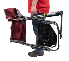 Load image into Gallery viewer, GCI Outdoor Freestyle Rocker XL Portable Folding Rocking Chair, Outdoor Camping Chair with Side Table, Aluminum
