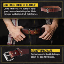 Load image into Gallery viewer, The Guardian Gun Belt - Made in USA - Lifetime Warranty - 14 oz Leather
